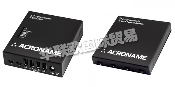 美國ACRONAME公司主要供應(yīng)：美國ACRONAME集線器,ACRONAME制造測試模塊，端口選擇器開關(guān)，電纜等產(chǎn)品。深圳華聯(lián)歐可為您提供美國ACRONAME等品牌的產(chǎn)品，原裝進(jìn)口，特價(jià)供應(yīng)。